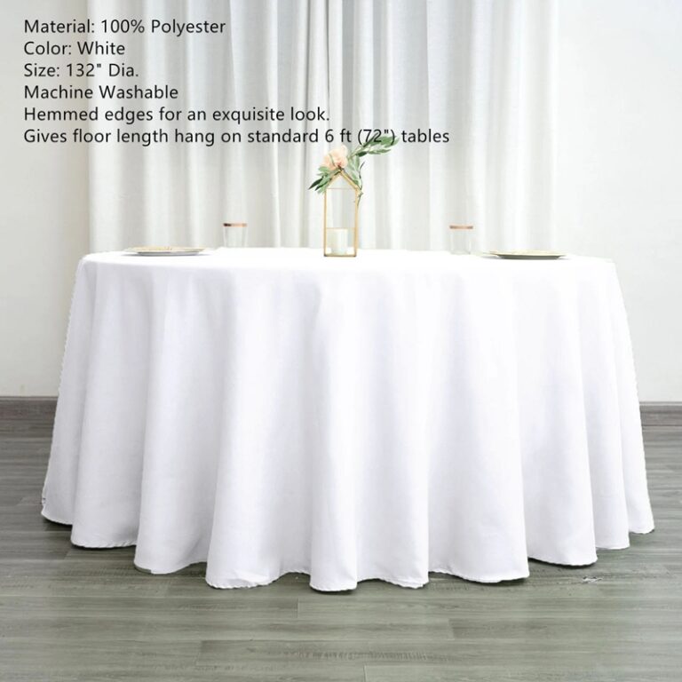 Spills happen. But should they ruin your table setup?