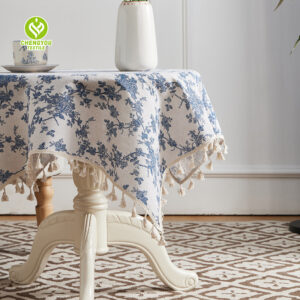 CY-TAB-009 Accordion Crinkle Taffeta Tablecloth
