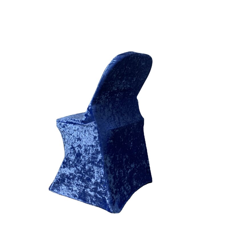 Wholesale Luxury Seat Spandex Velvet Folding Chair Cover - 图片 2