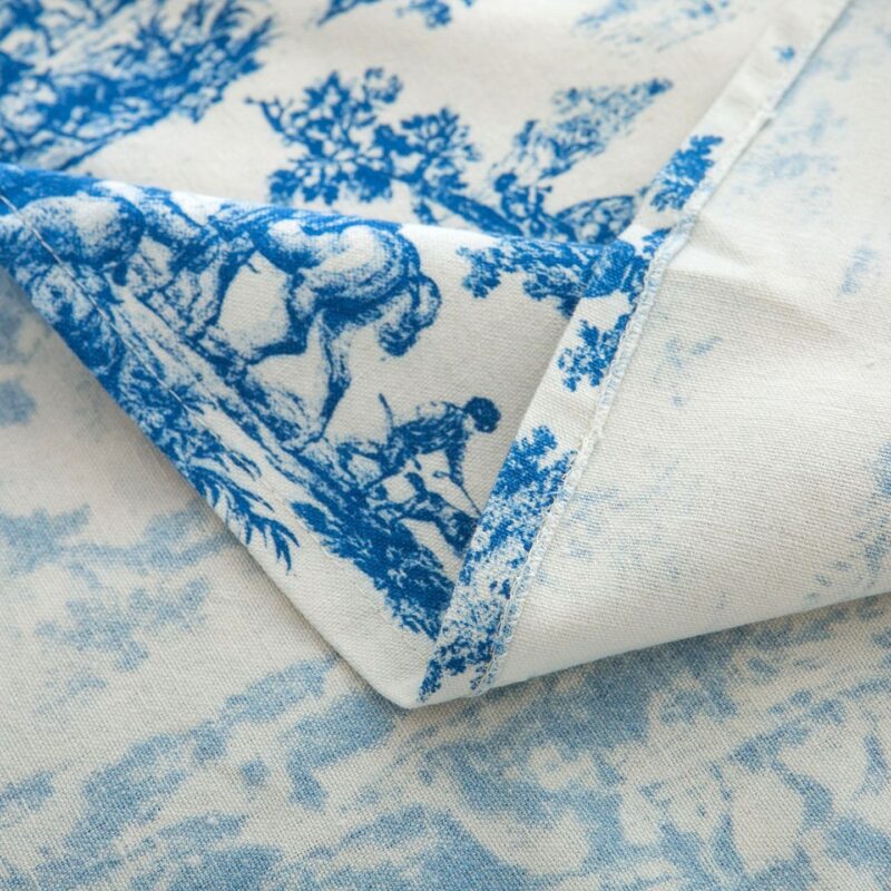 100% polyester floral Printed Tablecloth - 图片 3