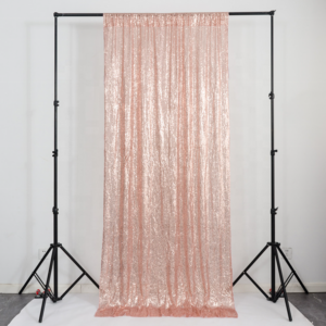 Wholesale European Style Luxury Stage Design Glitz Sequin Backdrop For Wedding Decoration