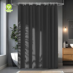 CY-SC-016 Easy-to-Clean Waterproof Shower Curtain with Innovative Splicing