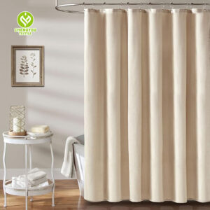 CY-SC-013 Leak-Proof Spliced Shower Curtain for Ultimate Protection
