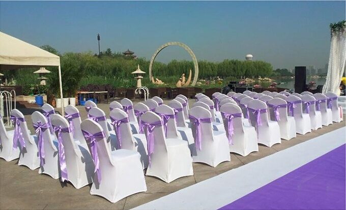 Quality details of Spandex Table/Chair Cover