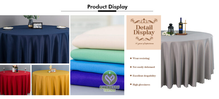 Protect your event with waterproof tablecloth!