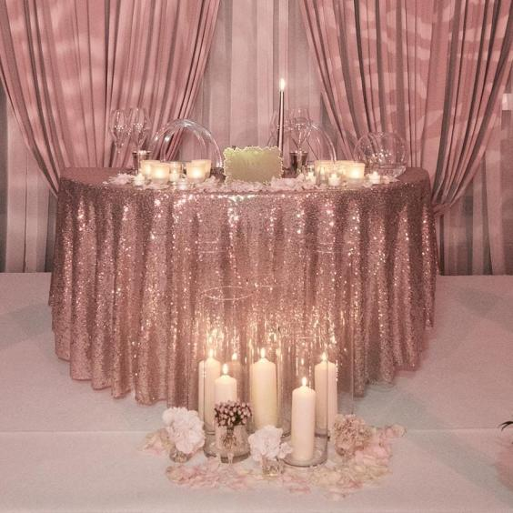 A Timeless Classic Product – Sequin Table Cloth