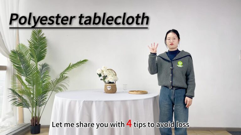 5 tips to choose polyester tablecloth