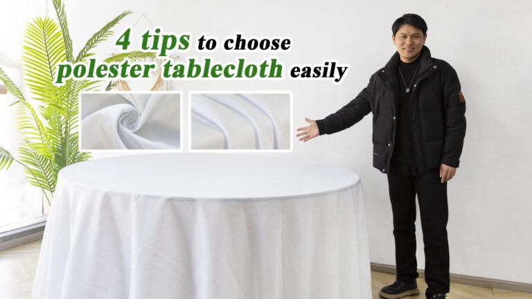 4 tips👇👇👇 to help you choose polyester tablecloth easily!