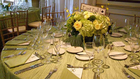 Crinkle Taffeta Tablecloth