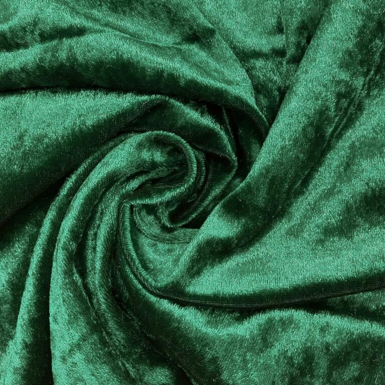 Crushed velvet is very popular this year and. Let me show you how it is produced.