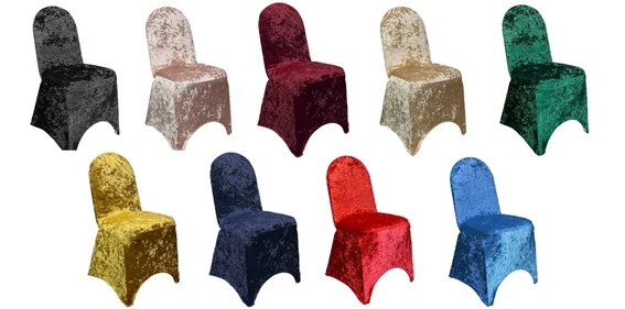Why high-end weddings use velvet chair covers