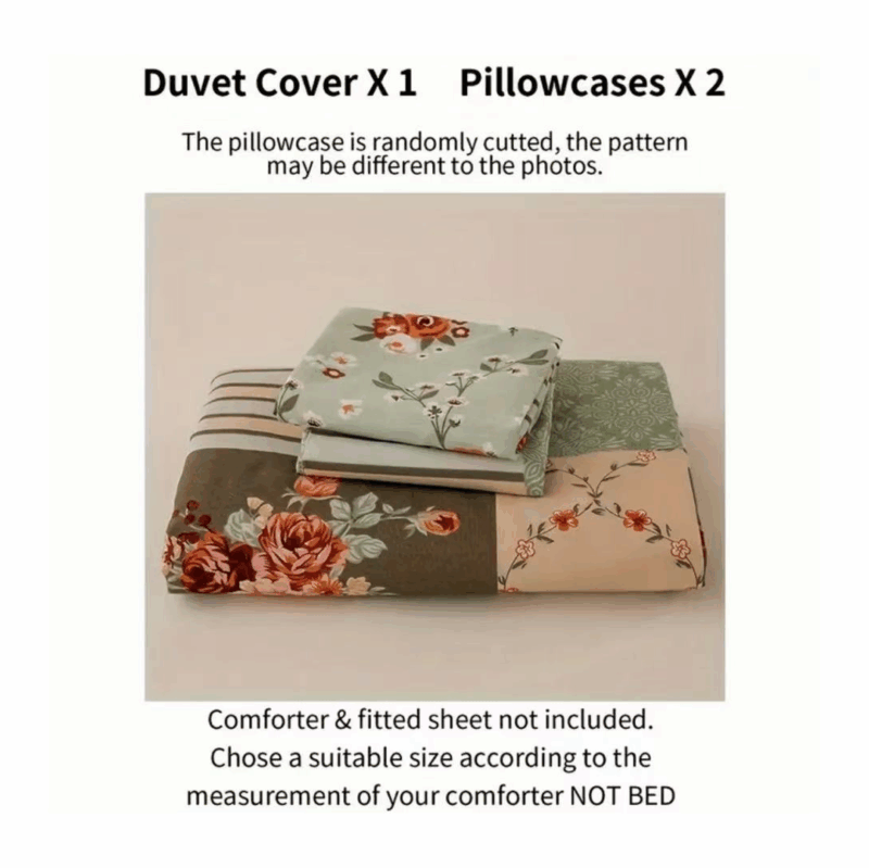 Quilts Bedding Set 100% Polyester Microfiber Bed Sheet Flower Printed Sheets Bed Quilts - 图片 4