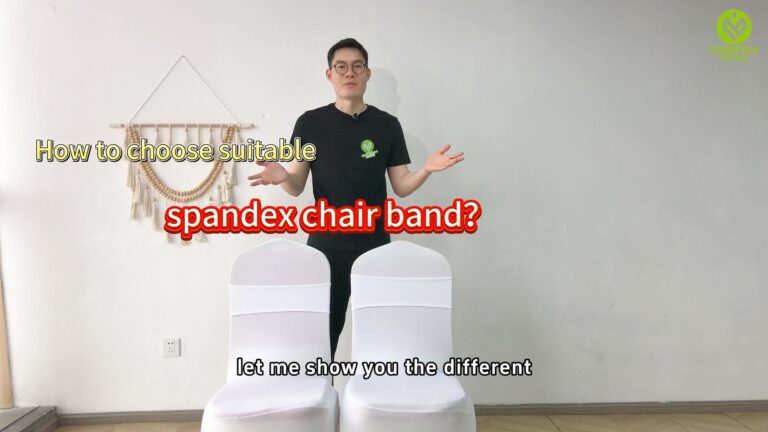 How to choose suitable spandex chair band？