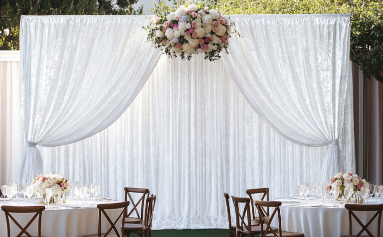 our popular product – Crushed Velvet backdrop