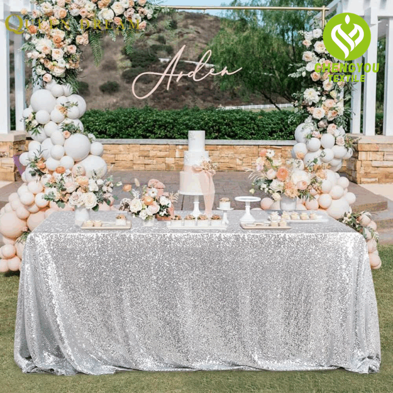 Sequin Tablecloth