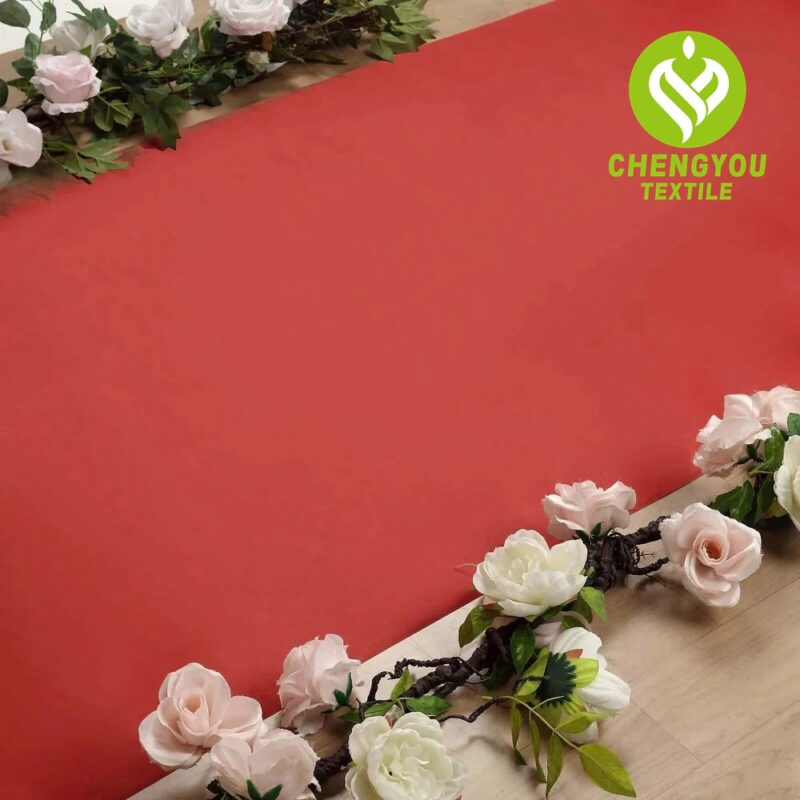 Red Extra Long Wedding Aisle Runner Rugs Felt Kitchen Runway Rug Non-slip Premium Red Carpet Runner for Events Wedding - 图片 5