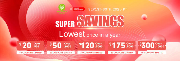 Super September Big Promotion – The Best Wholesale Prices of the Year!