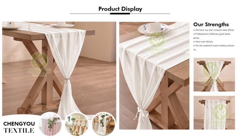 Chiffon Table Runner