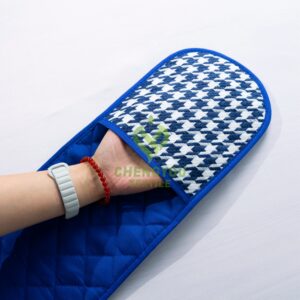 Wholesale Heat Resistant Potholder Double Oven Glove for Handling Hot Pots Extra Long Kitchen Cooking Baking Double Oven Mitt