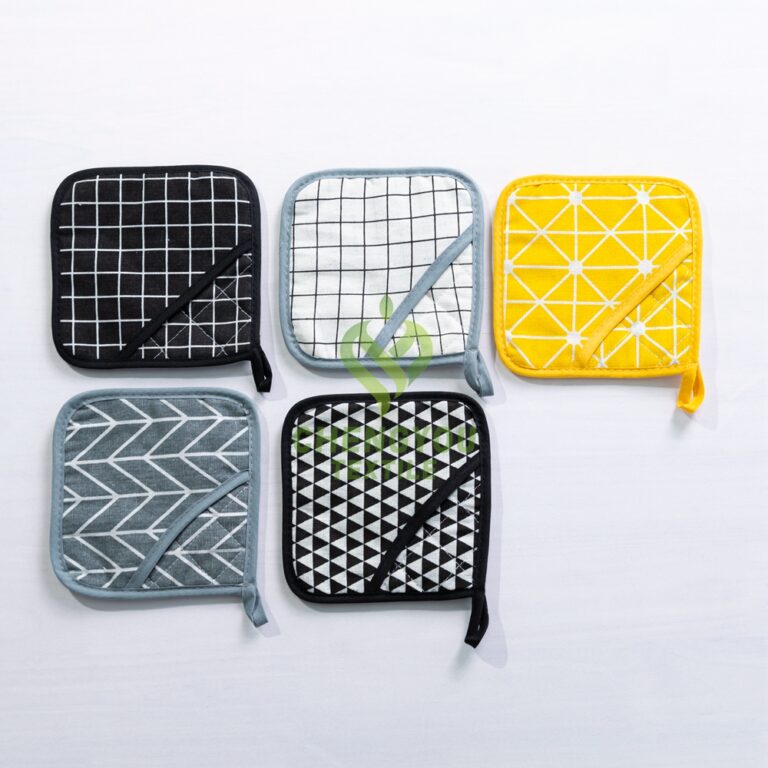 Introducing the Custom Heat-Resistant Potholder: Stylish Protection for Every Kitchen