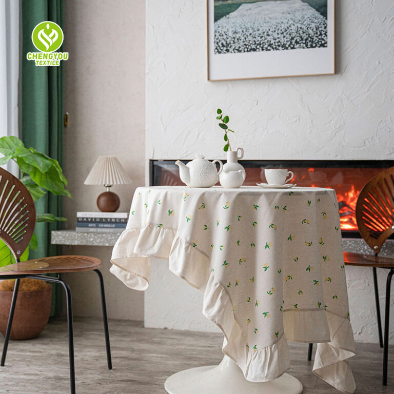 Cotton Tablecloth – Reliable Strength for Daily Use