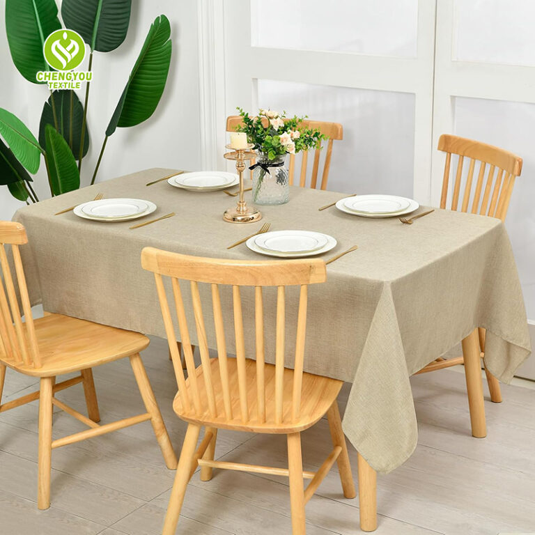 Linen Tablecloth – Natural Luxury from the Factory Floor