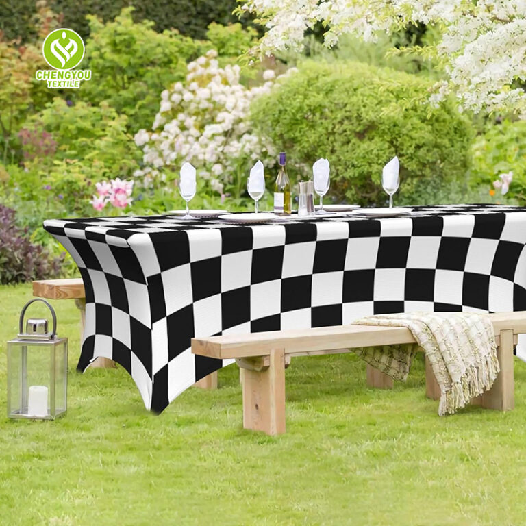 Spandex Table Cover – Modern Fit for Events