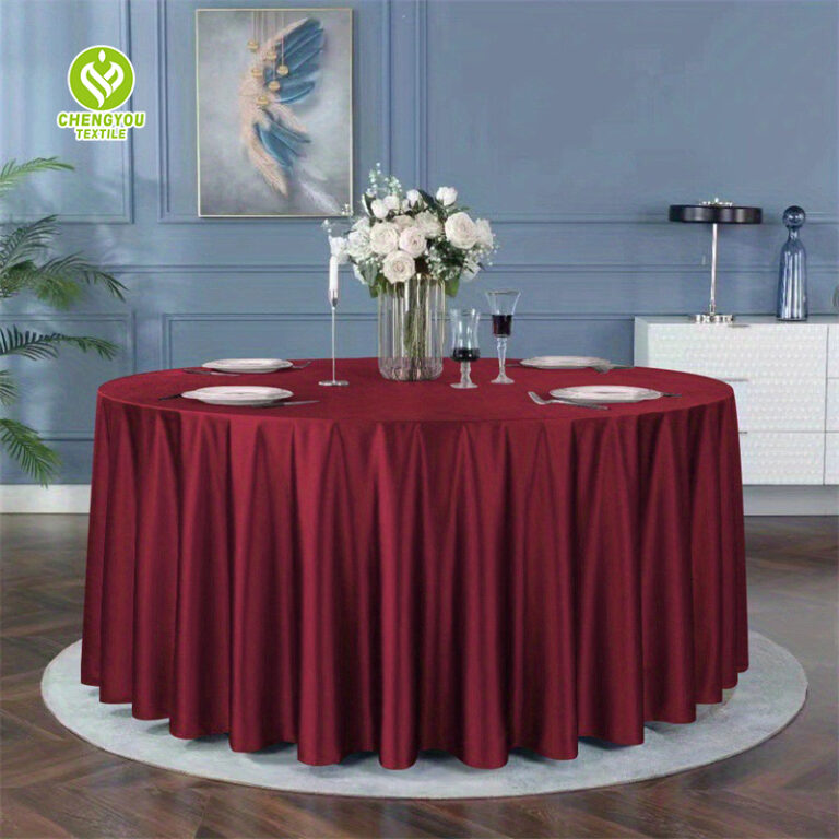 Satin Tablecloth – Soft Shine, Smooth Draping
