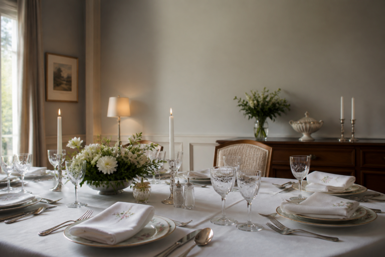 Embroidered Napkins: The Complete Guide to Styles, Fabrics, and Care