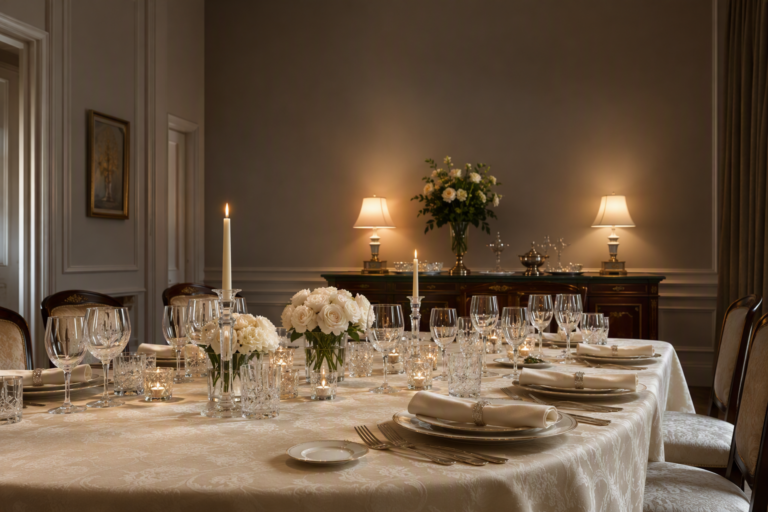 Jacquard Tablecloths: The Complete Guide to Woven Elegance