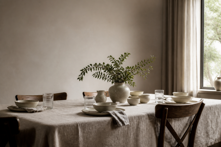 Linen Tablecloths: The Complete Guide to Natural Flax Table Linens