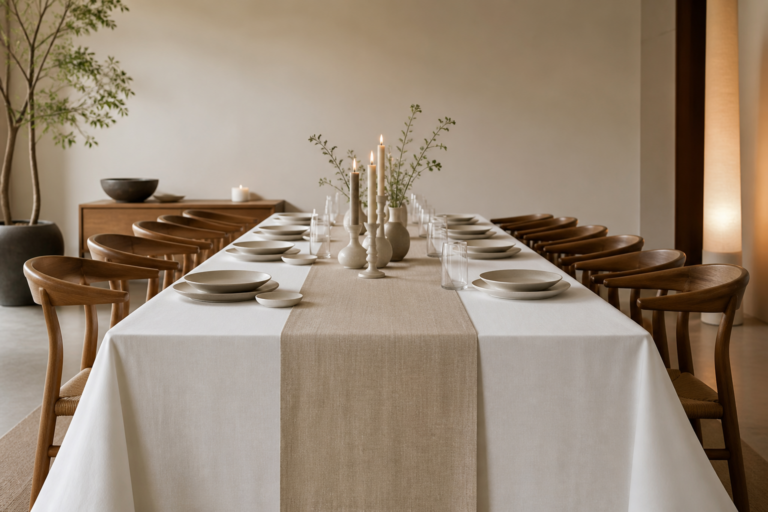 Table Runner Sizes & Drop: The Complete Guide for Buyers