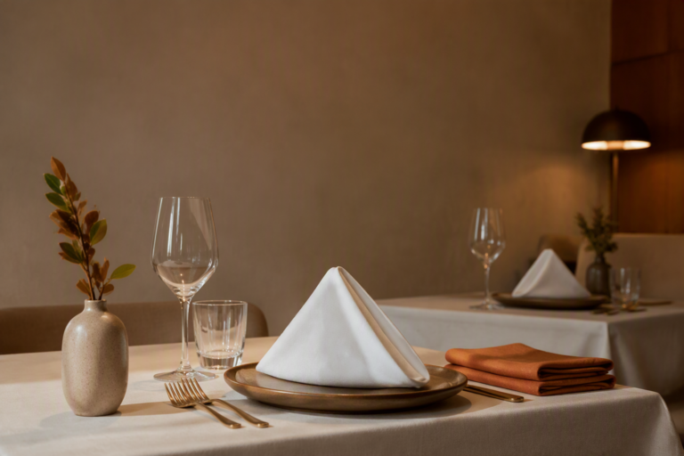 Choosing Napkin Colors: Neutrals, Accents & Palettes for Table Linen Programs