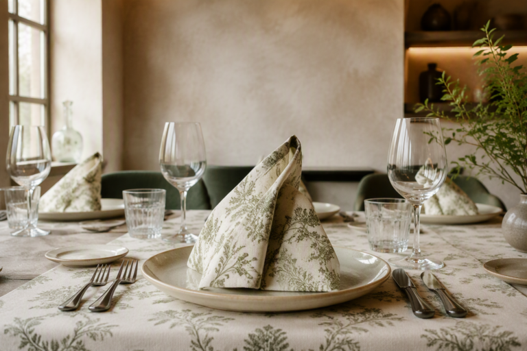 Printed Cloth Napkins: A Guide to Methods, Durability & Design