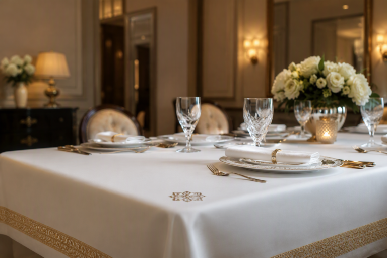 Embroidered Tablecloths: The Complete Guide to Thread, Density & Placement